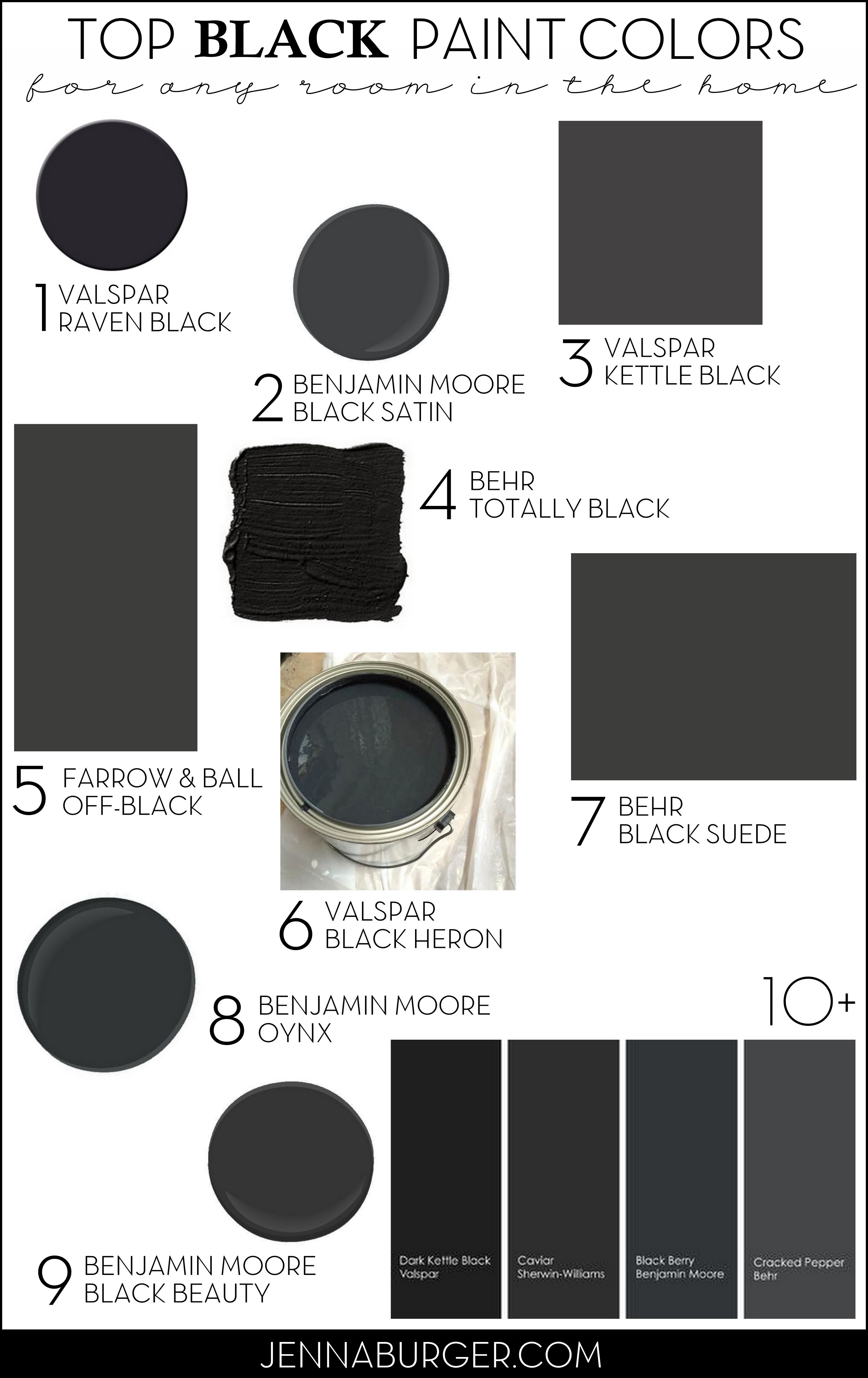 Top Paint Colors For Black Walls Painting A Black Wall In The Living Room Jenna Burger Design Llc