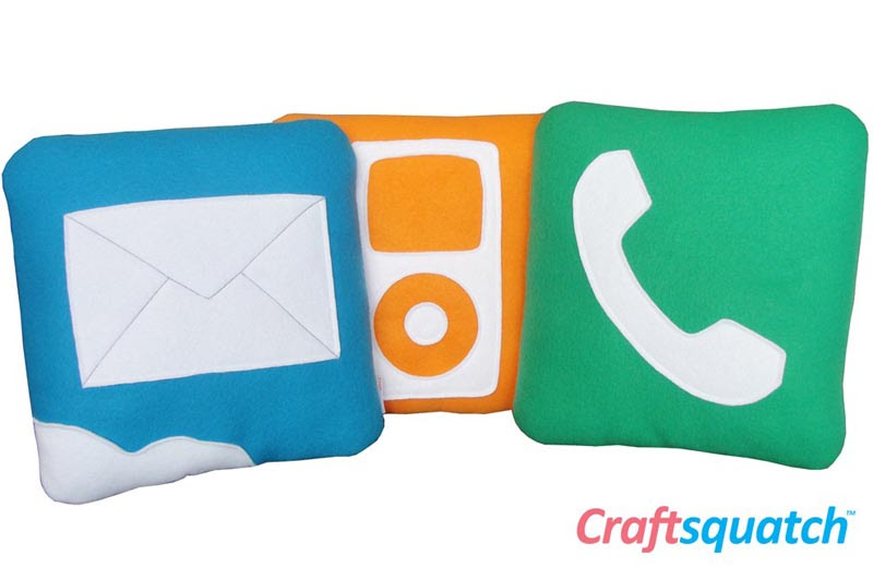 calendar icon for iphone. Each iPhone icon pillow is