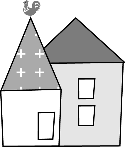 ポップな家のイラスト 無料イラスト フリー素材