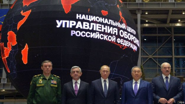 Putin con dirigentes aliados