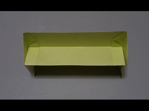 折り紙 家具 テーブル イス ソファ の折り方