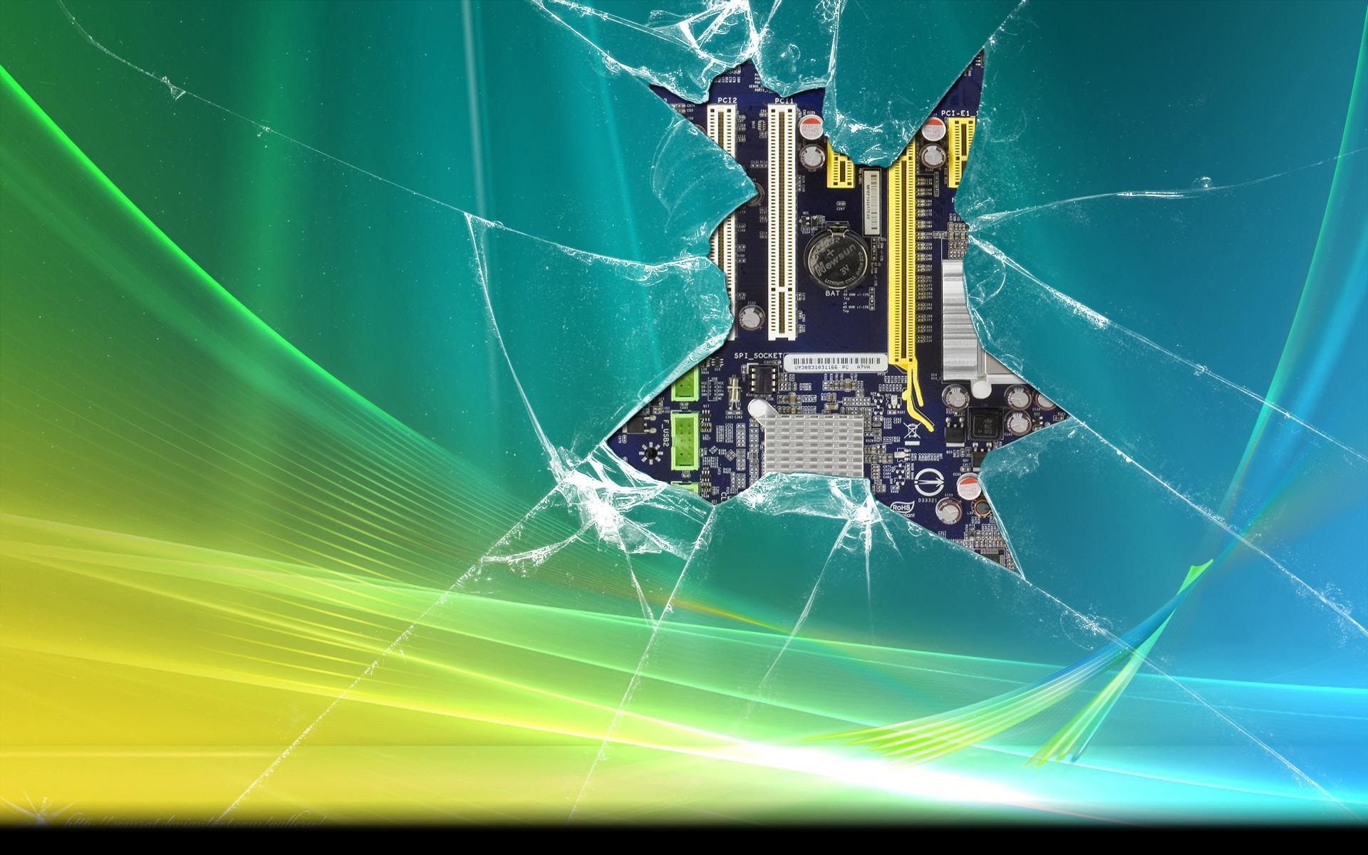 Broken TV Screen Wallpaper (63+ images)