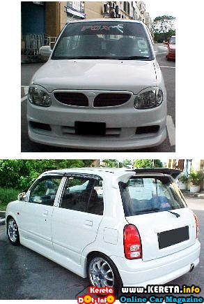 PICTURE OF MODIFIED PERODUA KELISA & CUSTOM BODYKIT 