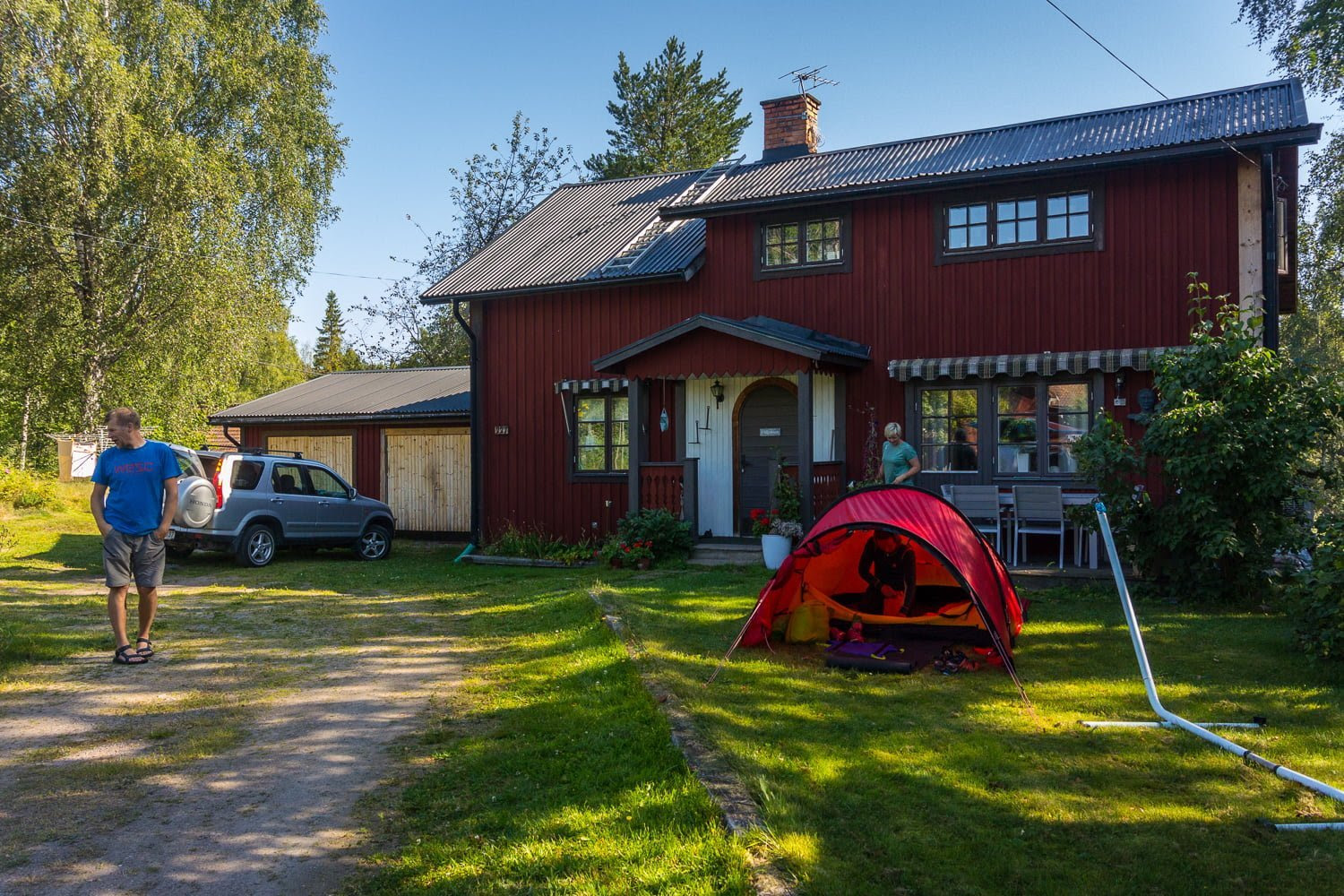 Blandhustältning i finfin miljö