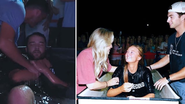 'Jesus Met Us There': Massive Revival Moment as 10,000 Seek Jesus at University of Arkansas