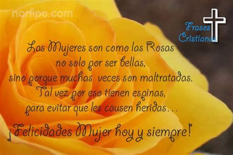 frases cristianas  dedicar  una mujer