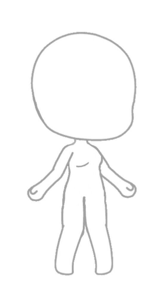 pic Character Gachalife Body how to draw anime