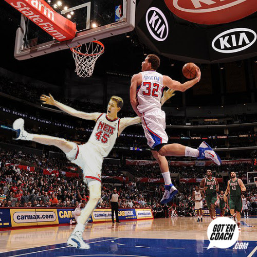 blake griffin posterize. Blake Griffin#39; posterizing