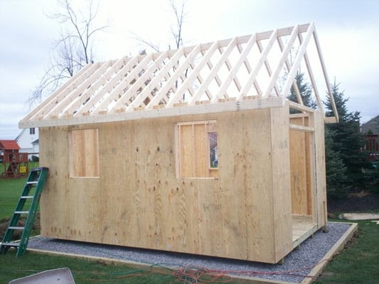 12x16 custom shed yelp
