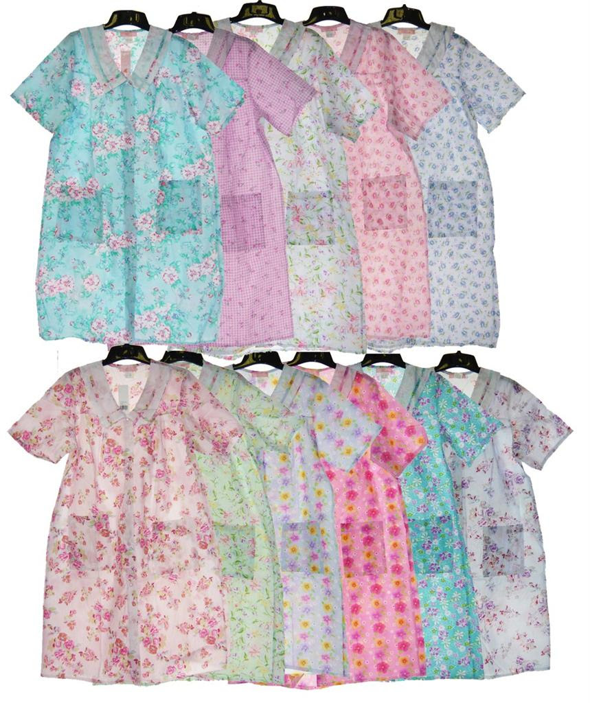 Women's cotton duster robes