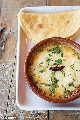 Mexican restaurant chain, Wahaca, has served insects as an alternative source of protein since  2013 and its grasshopper dish (shown) is popular