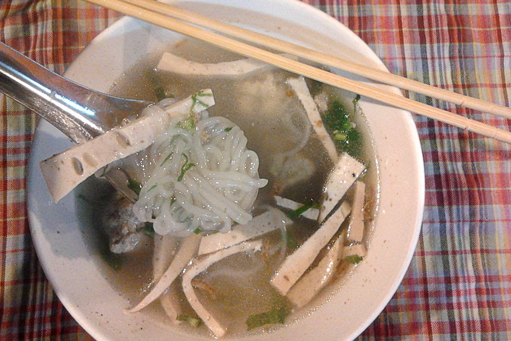 มาแล้วต้องลอง “ข้าวเปียก” อาหารอร่อยของเชียงคาน