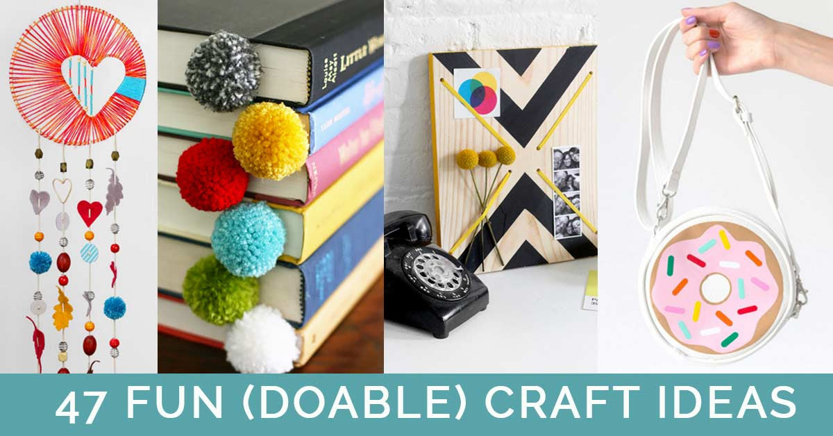 Craft item ideas to make and sell at home.
