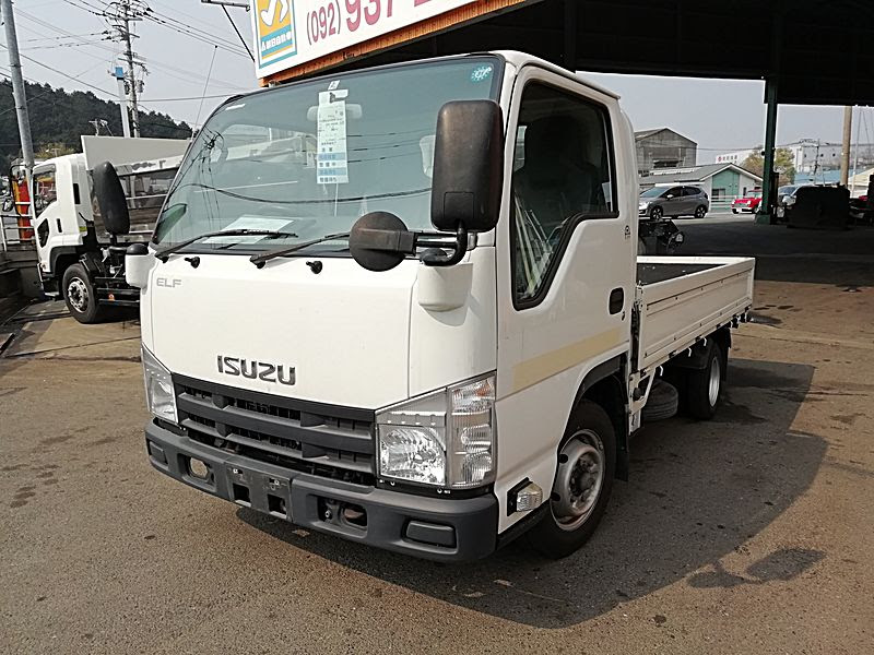 いすゞ エルフ1 5t平ボデーフラットロー 中古トラック情報 朝日自動車株式会社