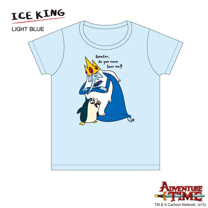 アドベンチャー タイム Tシャツ アイスキングン ライトブルー メンズ M Adventure Time Drn228 有 双葉 卸販売専用ページ