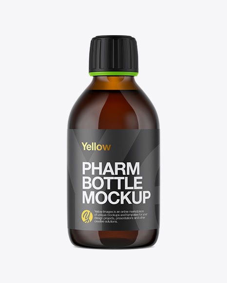 Download Download 250ml Amber Glass Bottle free packaging mockups from the trusted websites.
