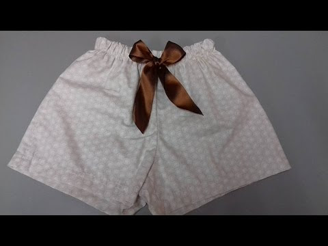 Short com elástico