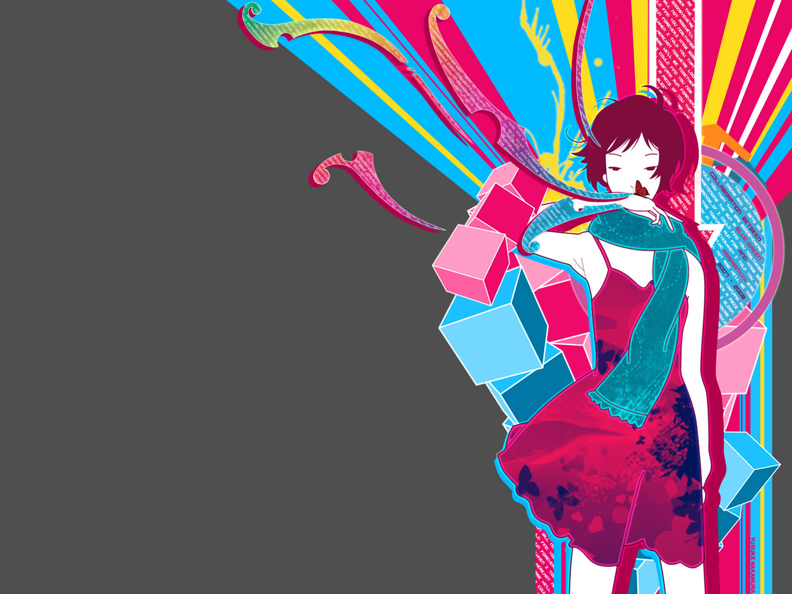 壁紙マニアクス イラストレーター中村祐介作品集