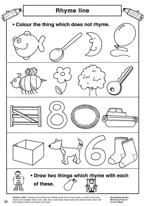 Seuss' rhyming text or having it read to them, children develop an awareness of word patterns and sounds. pin on printable worksheet for kindergarten