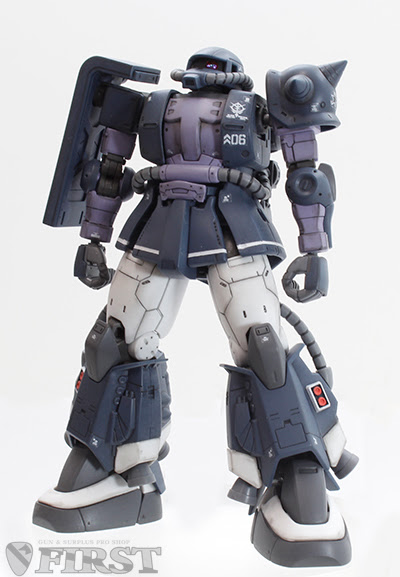 インドアフィールド W Tap ガンプラ Hg The Origin 高機動型ザクii オルテガ専用機 レビュー