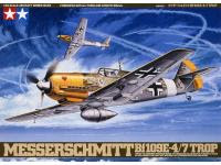 Tamiya 1/48 Messerschmitt Bf 109 E-4/7 Trop (61063) English Color Guide & Paint Conversion Chart - i0