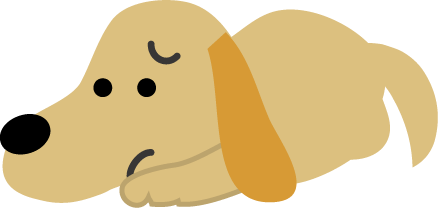 犬のイラスト 無料イラストフリー素材