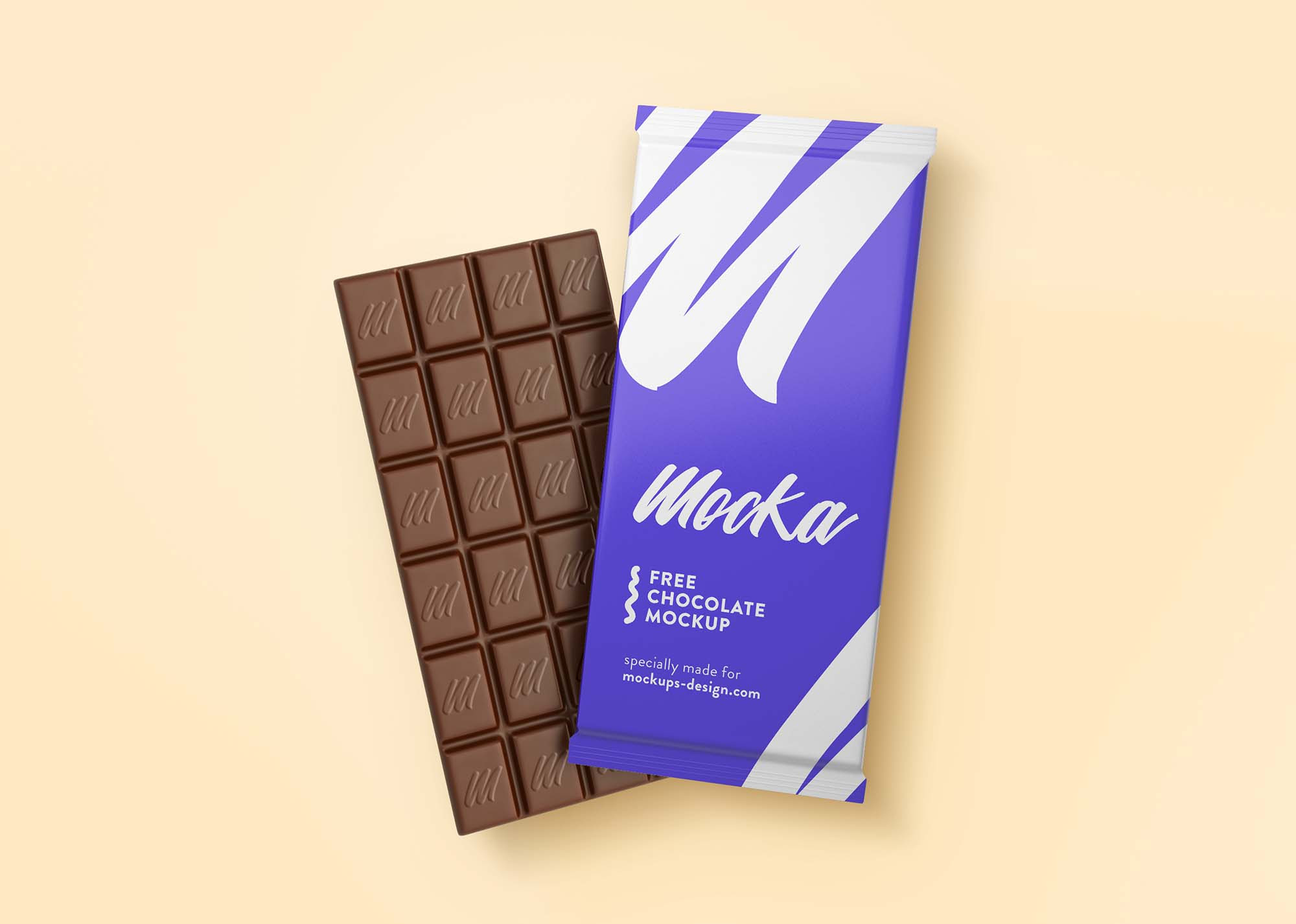 Download Free Chocolate Mockup Psd
