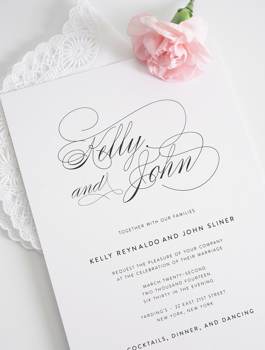 30 Classy Wedding Invitations Ideas - Wohh Wedding