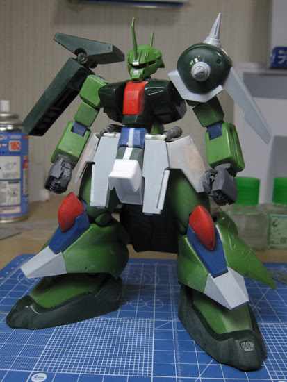 ジョニー ポンクラ Hguc ザクiii改 製作記 その１