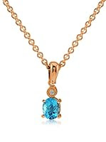 Divas Diamond Collar Diamante Topacio Azul