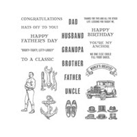 Guy Greetings Photopolymer Stamp Set