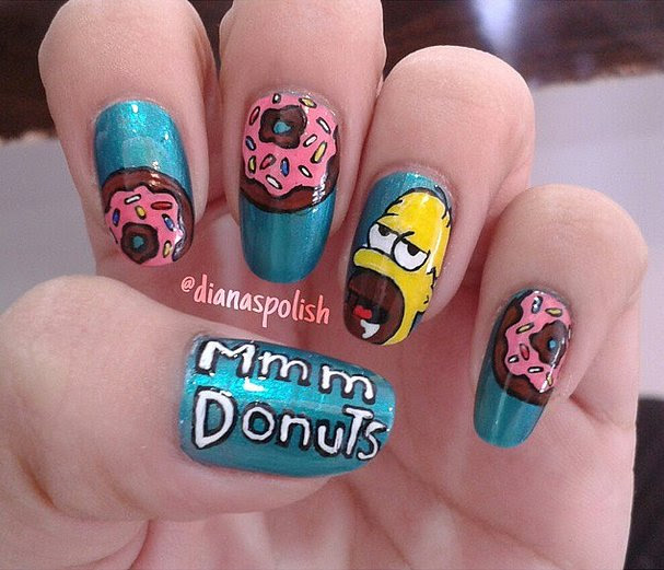 '90s Nail Art | POPSUGAR Beauty