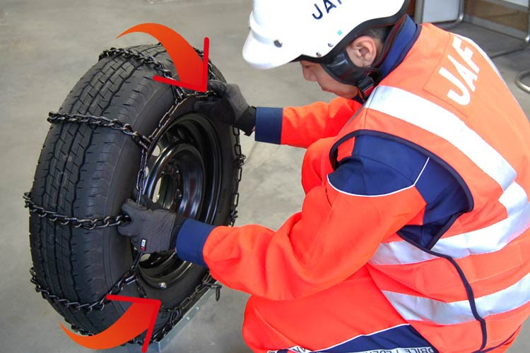 現役jaf隊員に聞く タイヤチェーンの取付方法 雪道走行 5つの極意 Komachi Web まとめ