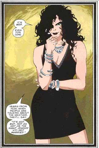 Anne Hathaway and Selina Kyle in Long Halloween