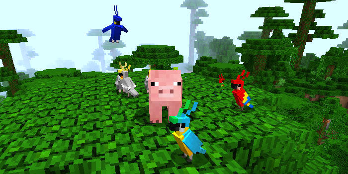 マイクラ 新しく飼育可能なmob オウム の懐かせ方 肩に乗せる方法などまとめた マイクラモール