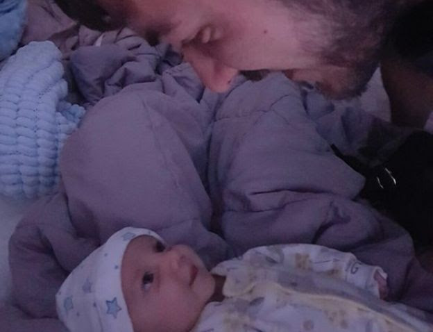 Charlie con su padre