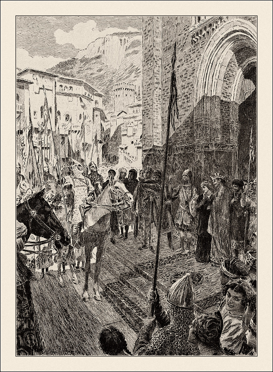 G. Rochegrosse, Les trophées