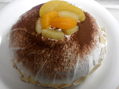 ドームケーキの作り方 つくる楽しみ