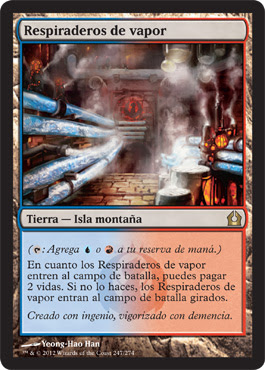 Respiraderos de vapor