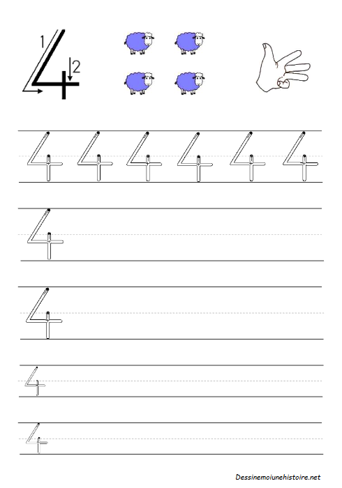 Ecrire les chiffres (1)  Ecole maternelle d'application "Les Brizeaux"