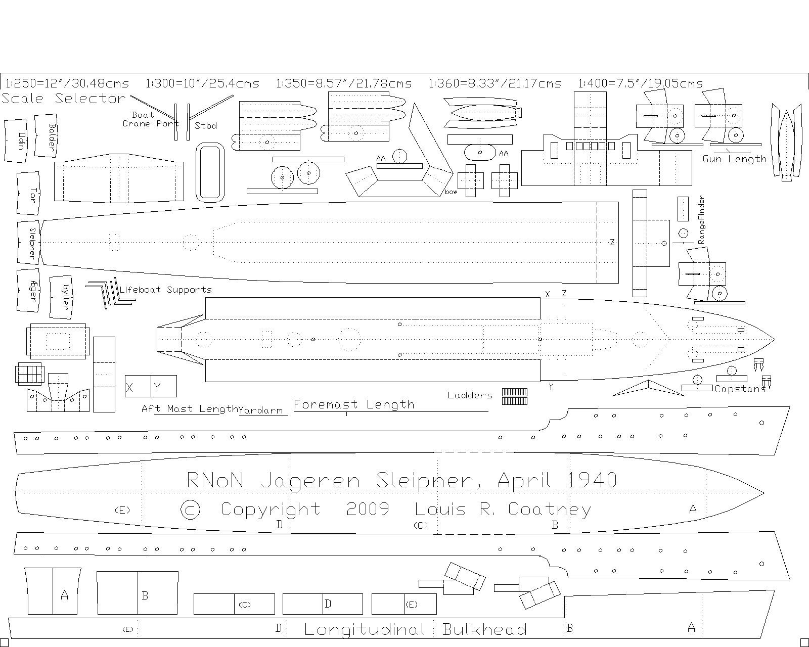 Woodwork Model Ship Plan Free PDF Plans