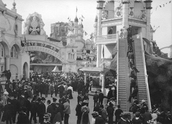 coney island escalator