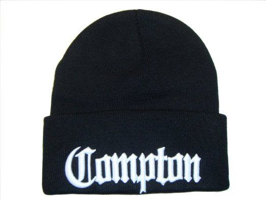 Amazon.com: 3D Embroidered Compton Eazy E Beanie Cap Hat (One SIze ...