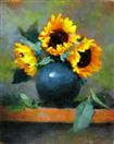 'Three Sunflowers'