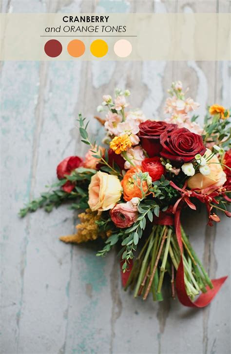 fall wedding color palettes  ultimate guide