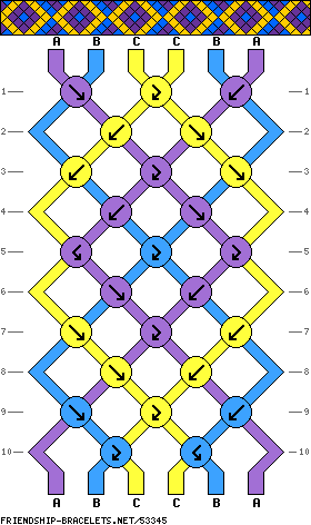 Pattern #53345 - friendship-bracelets.net
