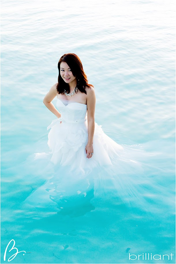 Caribbean wedding dress