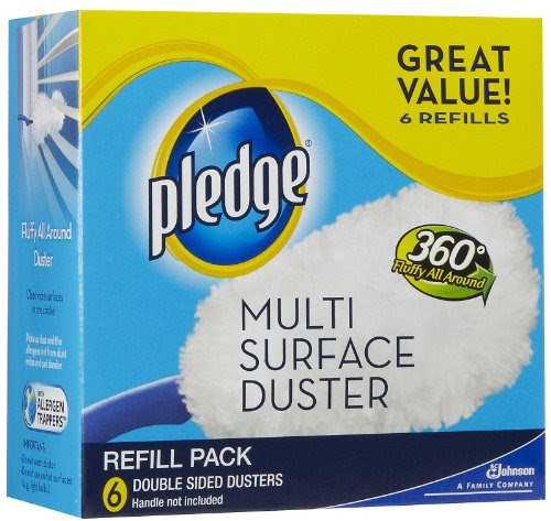 Pledge Multi-Surface Duster 360 Refill-6 ct.