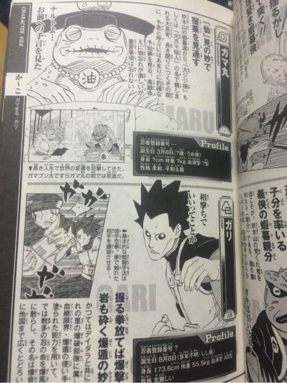 Naruto Databook Iv Manga Spoilers Page 9 Uzumaki Naruto Chronicles Heaven Earth