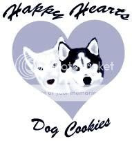 Happy Hearts Dog Cookies